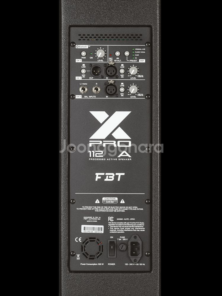 FBT x-pro112A/12인치 액티브스피커--1