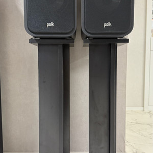 Polk ES20 스피커 + 받침대