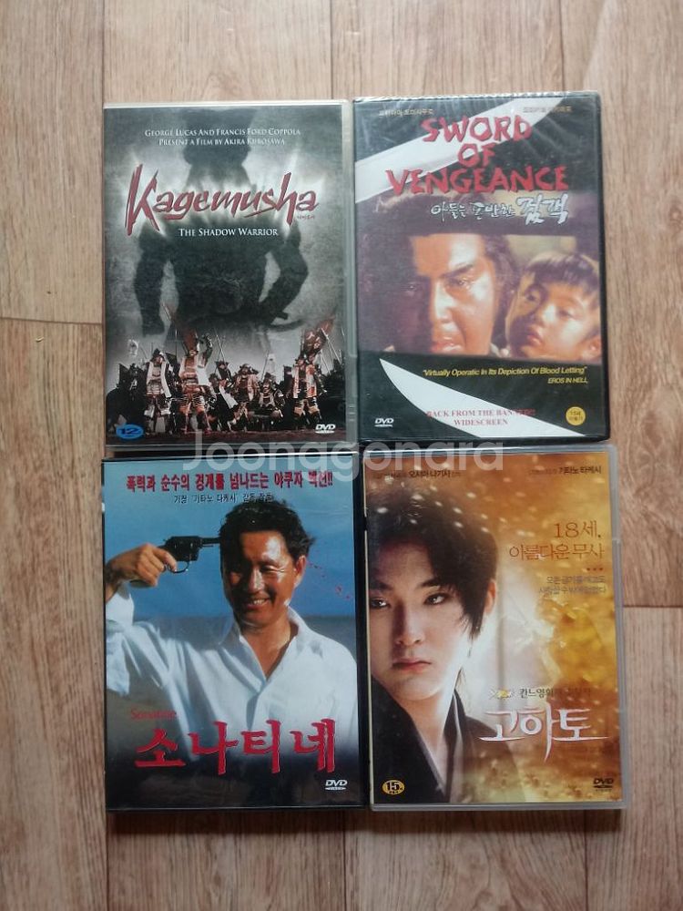 DVD일본영화4장일괄--0
