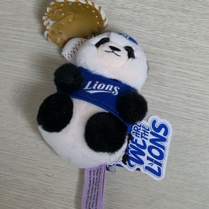 삼성라이온즈 바오패밀리 루이바오 인형 키링