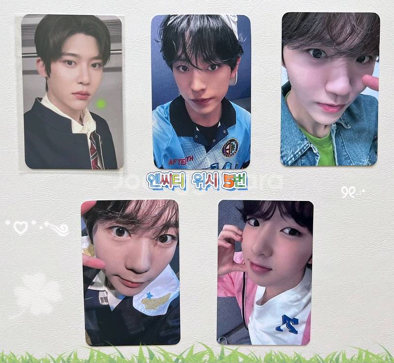 엔시티 위시 포카 팝니다.--4