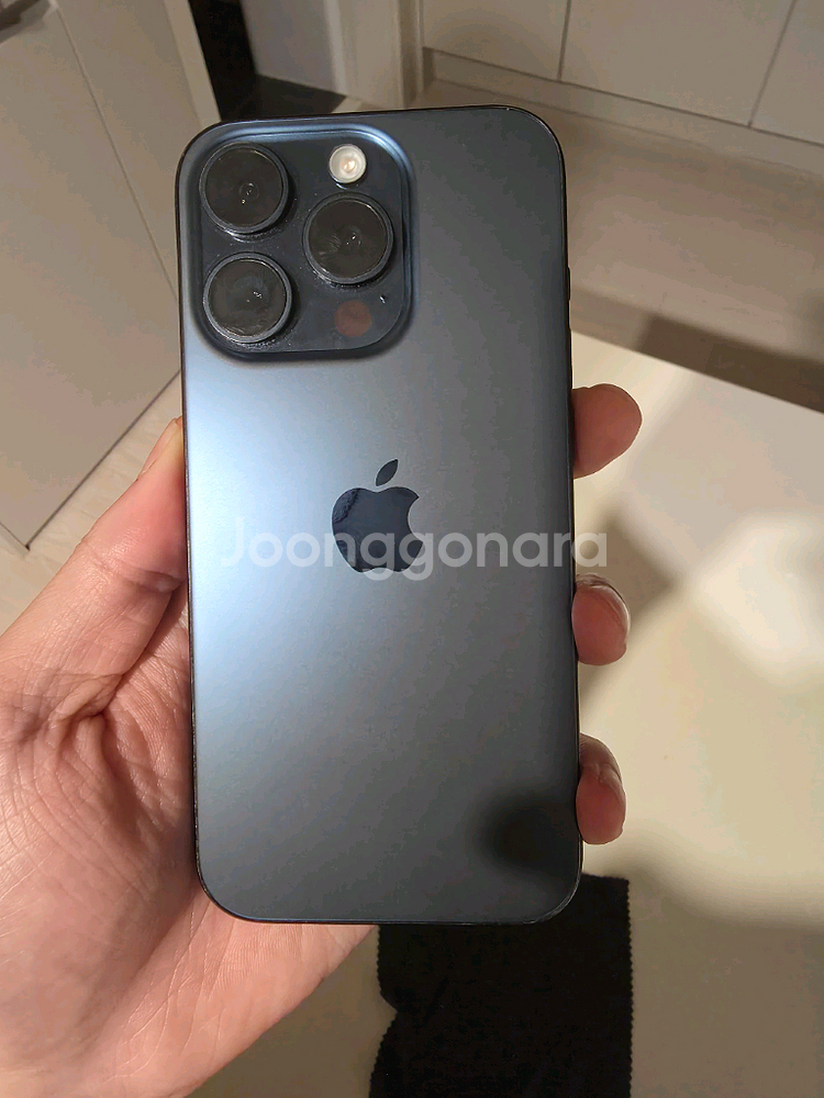 아이폰15pro 티타늄 블루 마지막가격--0