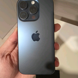 아이폰15pro 티타늄 블루