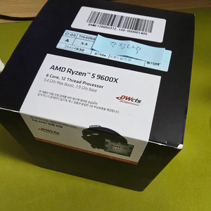 AMD 라이젠5 9600X 멀티팩 미개봉