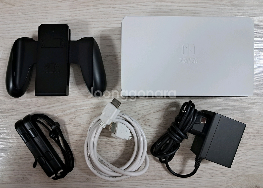 닌텐도 스위치 oled A급 풀구성 + 파우치--8