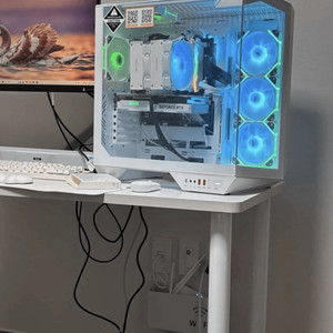 화이트 조립 PC RTX 4060 Ti
