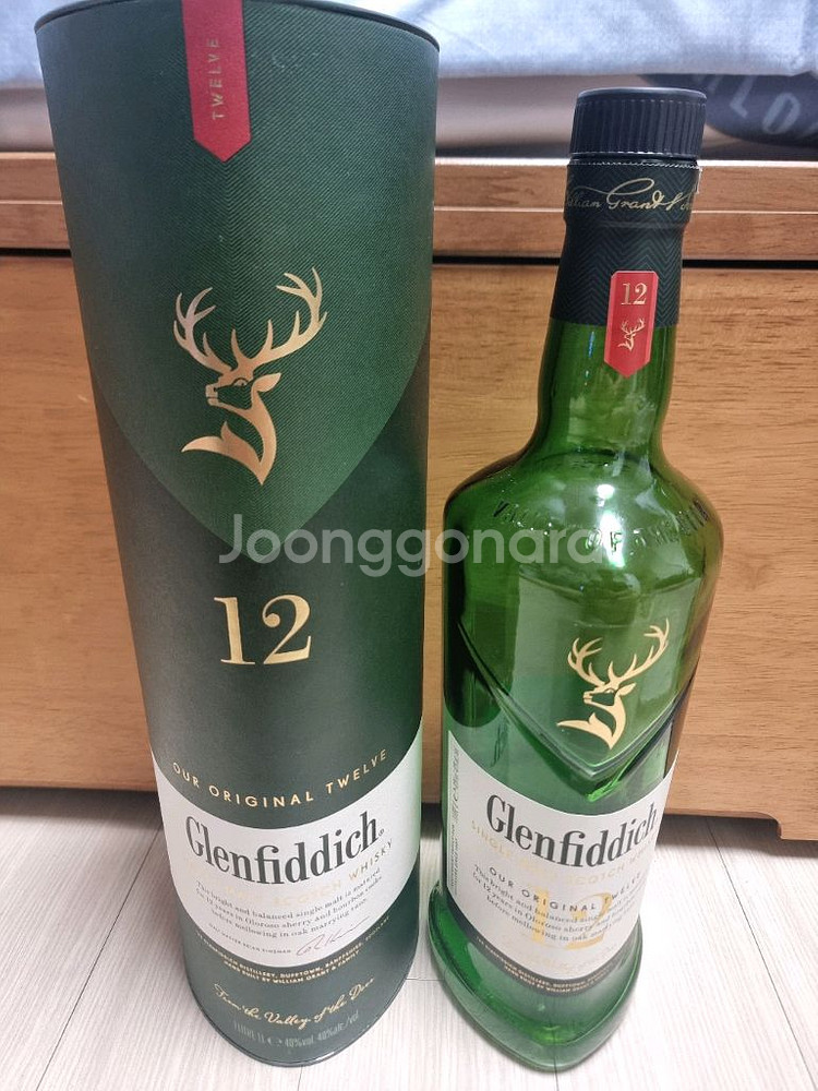 글렌피딕 12년 공병 케이스--0