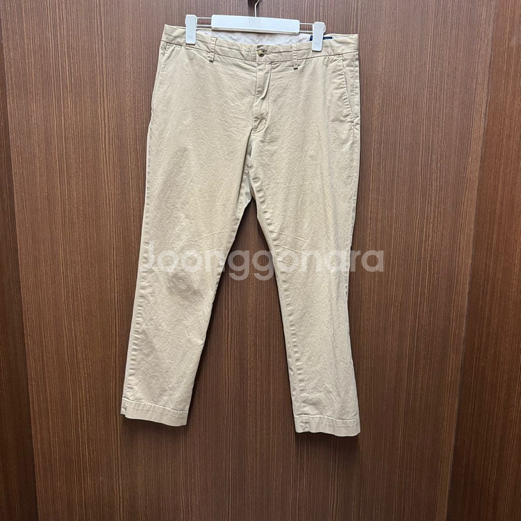 폴로 최신라벨 치노 팬츠 면바지 34X30--0