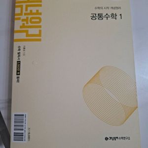 개념원리 공통수학1