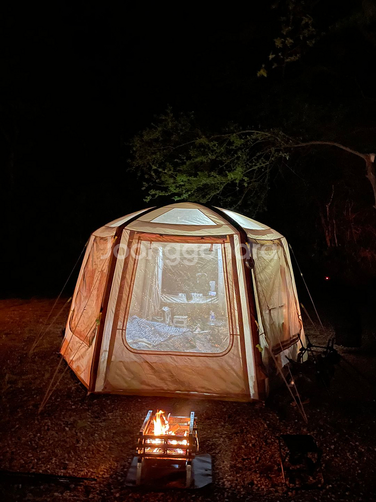 다잡 육각 쉘터 에어텐트 5~6인용/그라운드시트,도킹--1