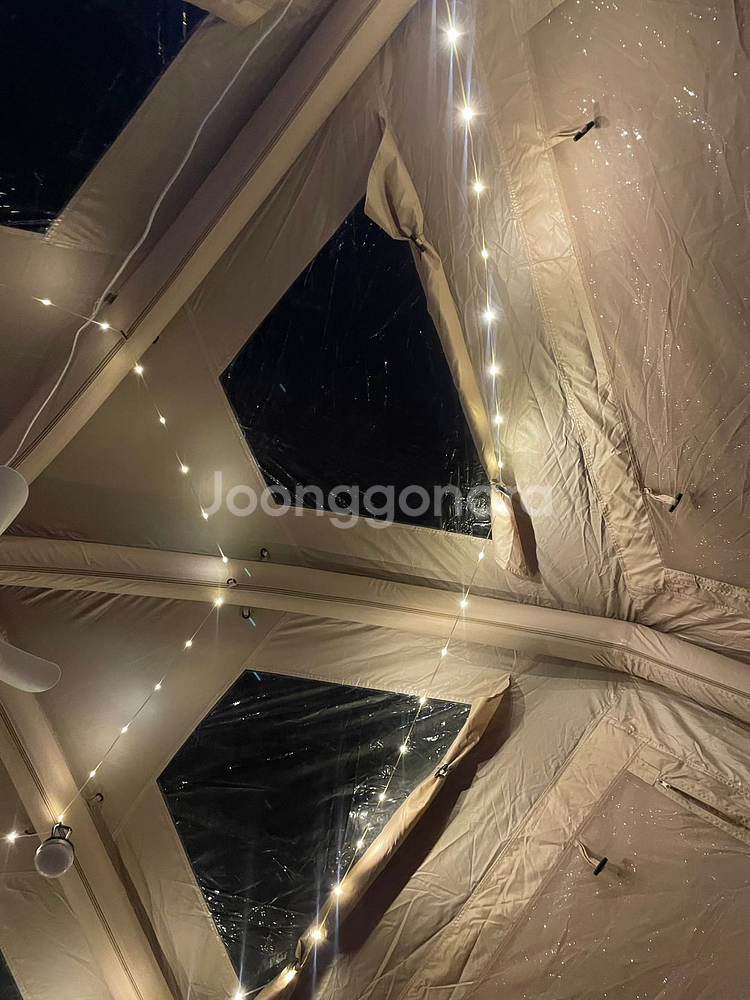 다잡 육각 쉘터 에어텐트 5~6인용/그라운드시트,도킹--3