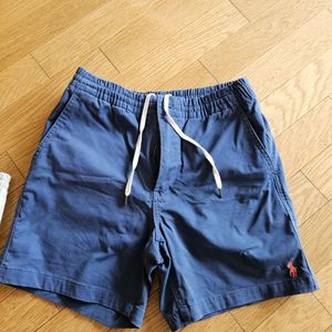 폴로 랄프로렌 프렙스터 반바지 쇼츠 네이비 핑크포니