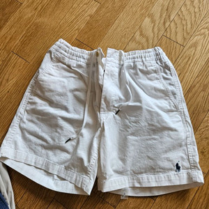폴로 랄프로렌 프렙스터 반바지 쇼츠 화이트