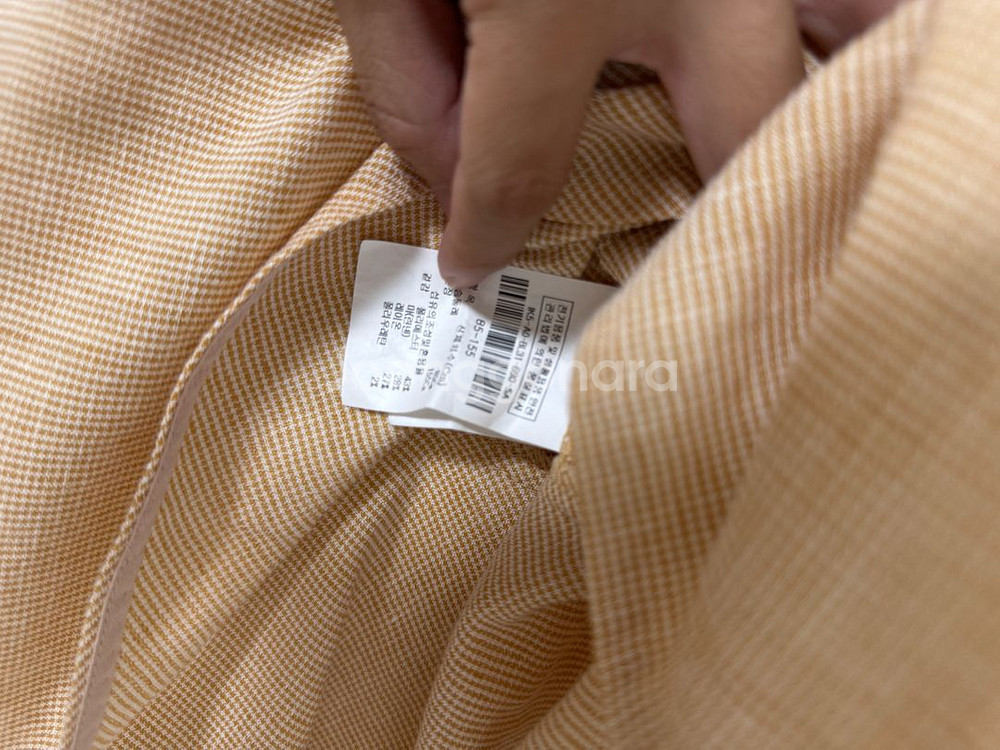 더아이잗 스퀘어넥 진주단추 블라우스--1