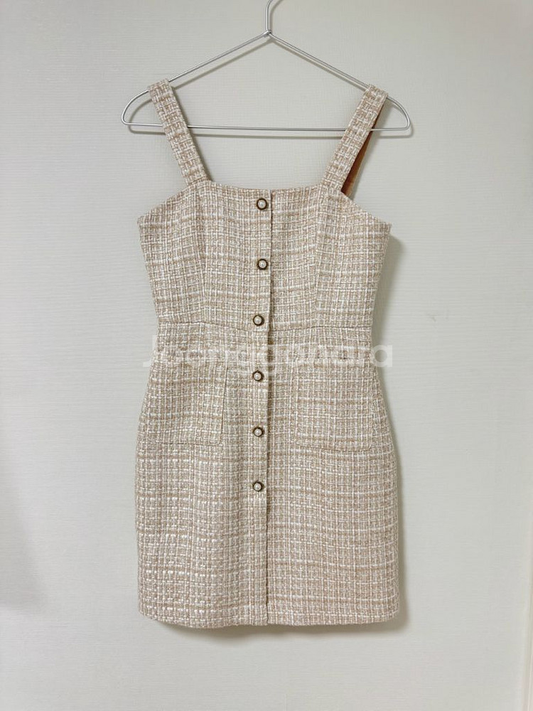 로엠 트위드 원피스--0