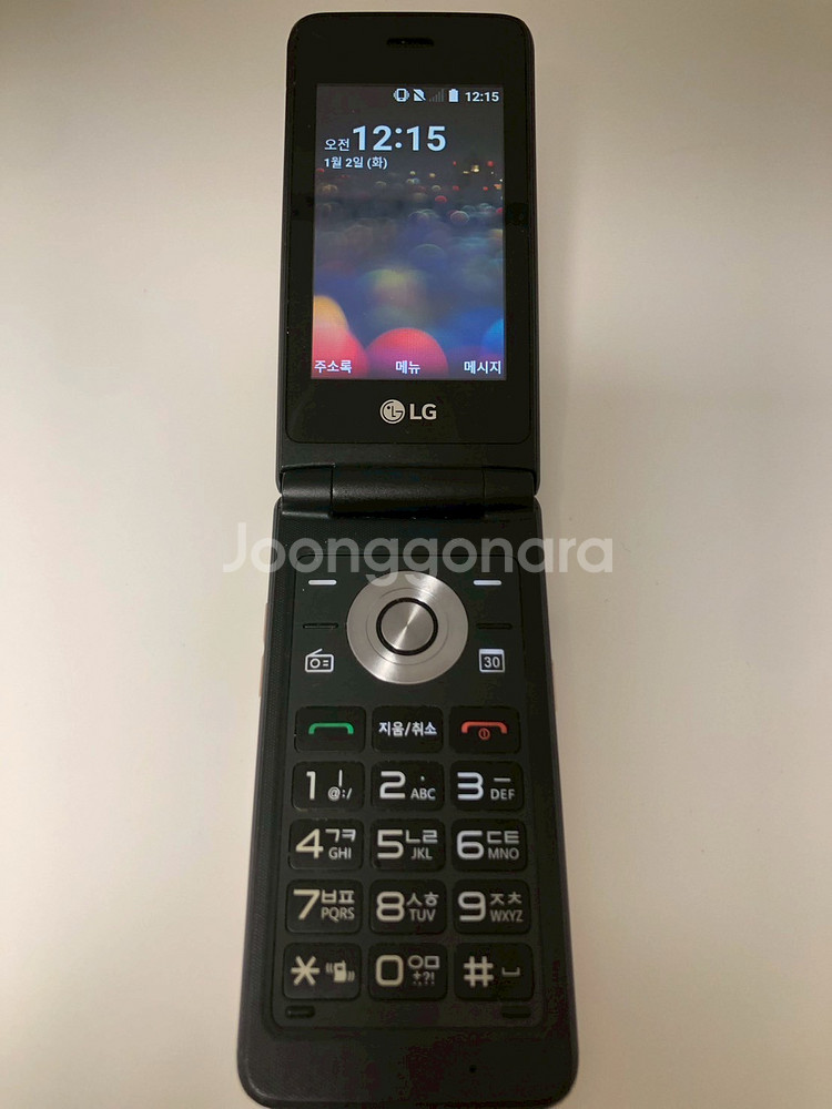 LG 폴더폰(Y110K) 골드 기기 판매(30586)--0