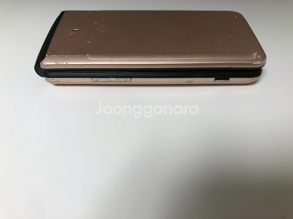 LG 폴더폰(Y110K) 골드 기기 판매(30586)--5