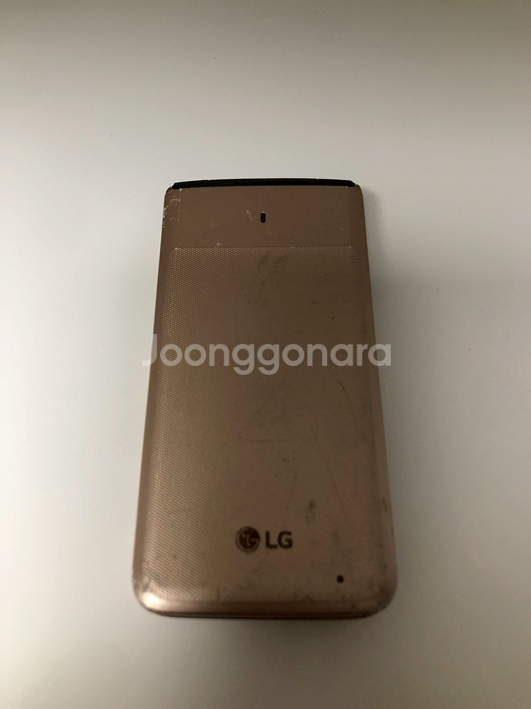 LG 폴더폰(Y110K) 골드 기기 판매(30586)--1