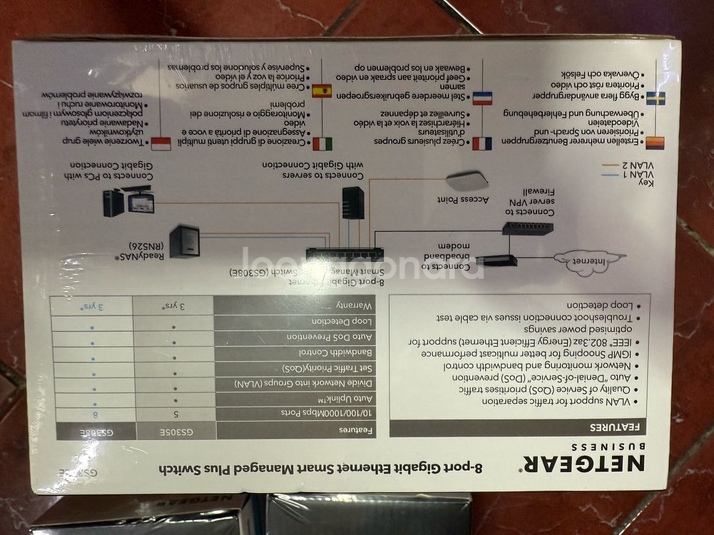 넷기어 GS308E. 스위칭허브 4개 팝니다 개당 5만--2