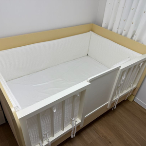 솜트리 토들러 아기침대(+매트리스, 안전가드, 범퍼가드