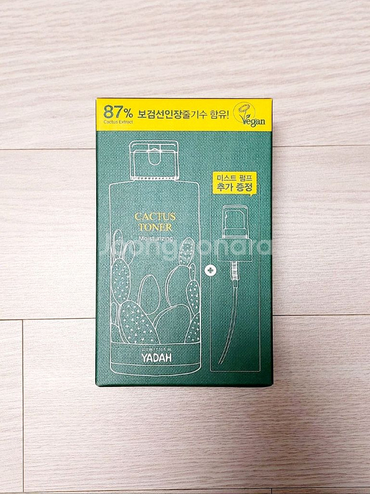 야다 비건 선인장 토너 기획세트--0