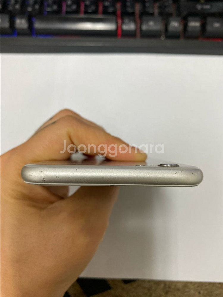 아이폰6 실버 액정SS급 64G 인스타--3