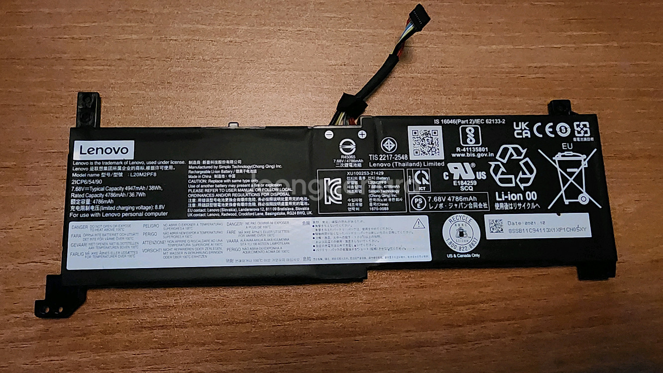 Lenovo 배터리 L20M2PF8--0