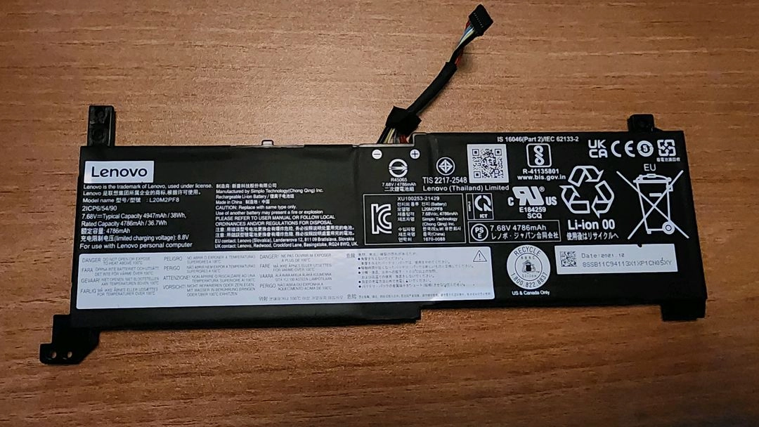 Lenovo 배터리 L20M2PF8 - 안심되는 중고거래