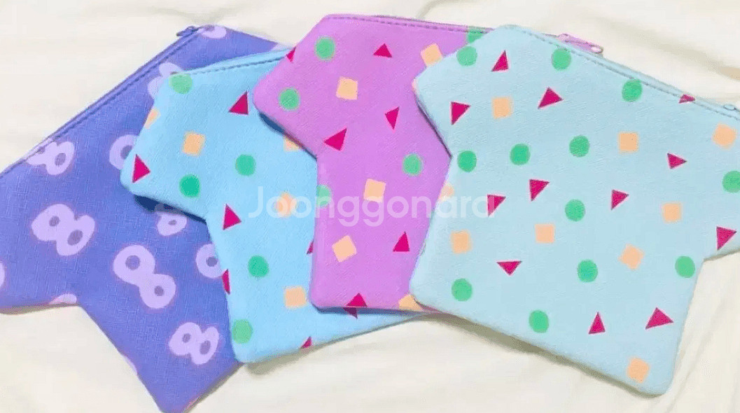 짱구 잠옷 파우치 4종--5