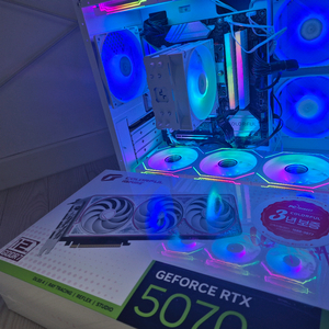 9600x cpu+ rtx5070 그래픽카드 pc팔아요