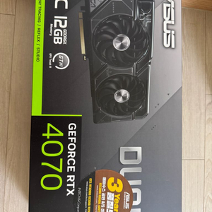 ASUS RTX 4070 DUAL OC