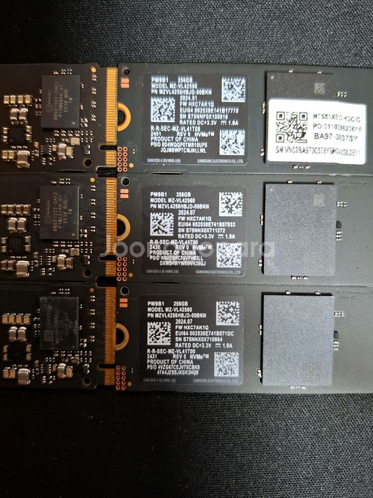 삼성 PM9B1 M.2 NVME SSD 256GB--2
