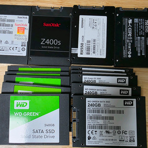 SSD WD 240GB 128GB/원10,24년 문서