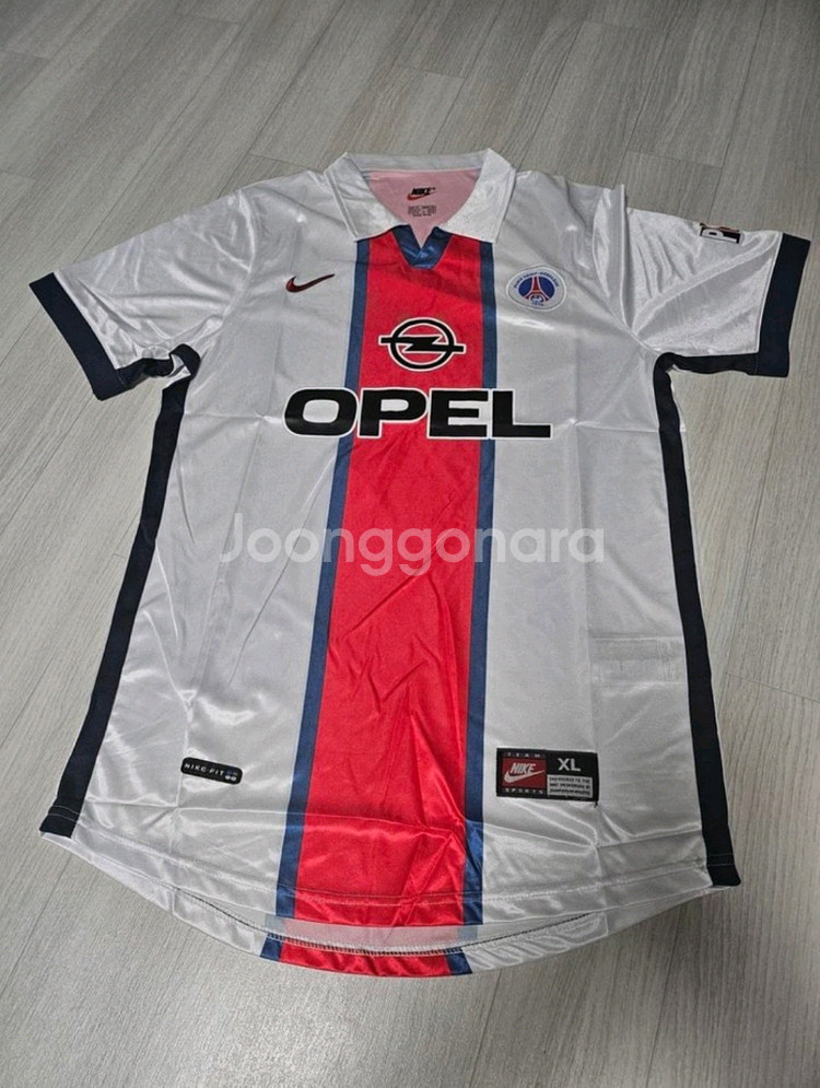 PSG 축구 레트로 레플리카 져지--0