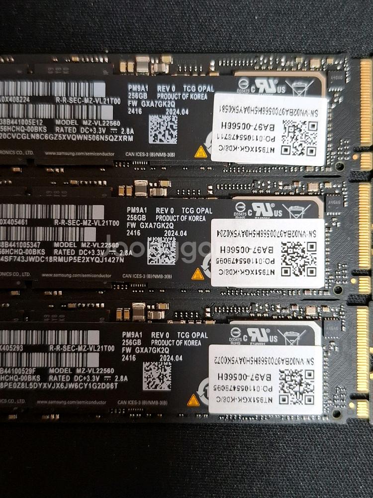 삼성 PM9A1 M.2 NVME SSD 256GB--1
