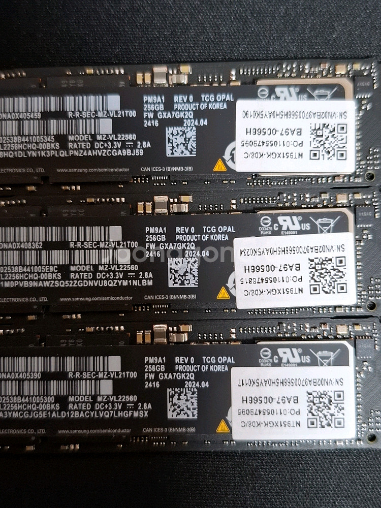 삼성 PM9A1 M.2 NVME SSD 256GB--2