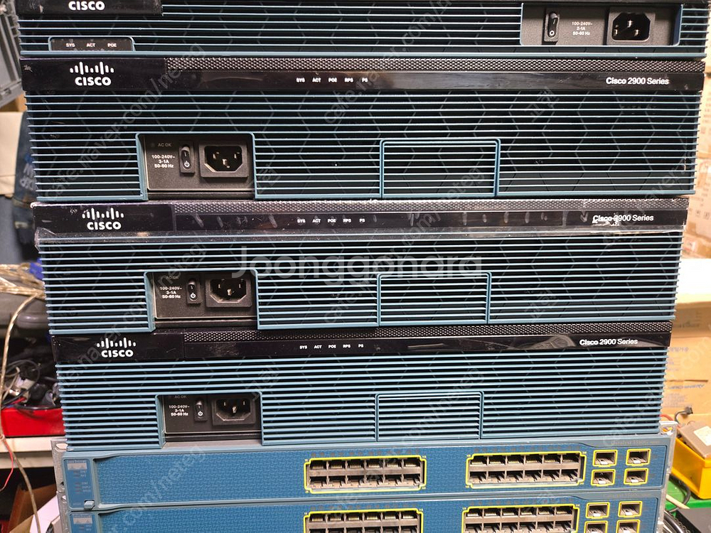 cisco ws-c350g-48ts-s 스위칭허브 등--2
