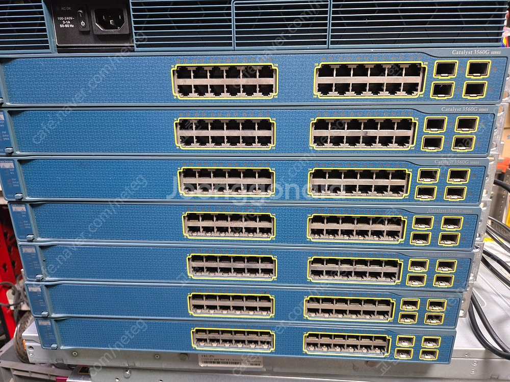 cisco ws-c350g-48ts-s 스위칭허브 등--6