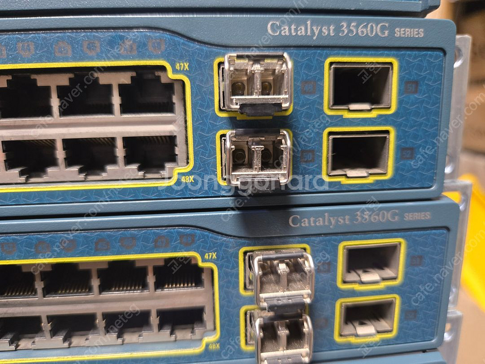 cisco ws-c350g-48ts-s 스위칭허브 등--8