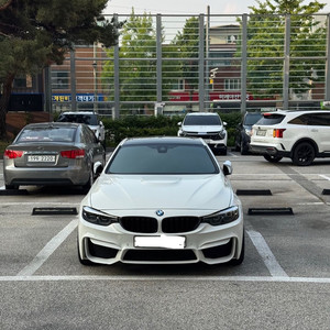 BMW F32 4시리즈 M4룩 범퍼 풀 세트 판매합니다