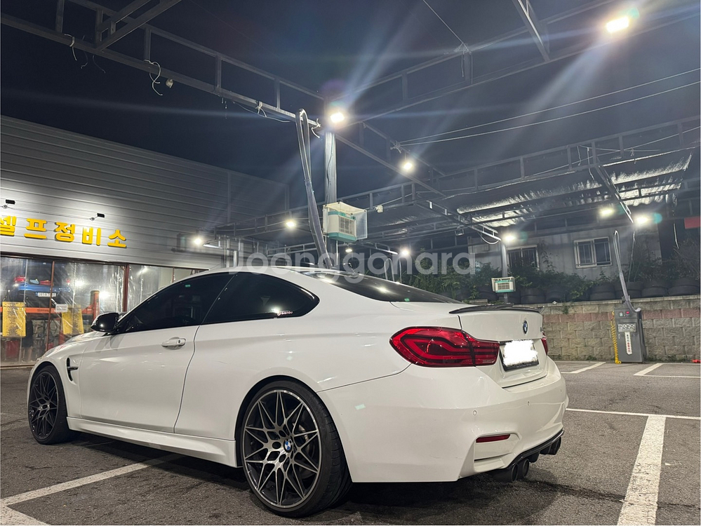 BMW F32 4시리즈 M4룩 범퍼 풀 세트 판매합니다--2