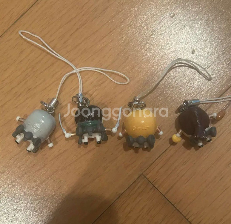 진격의거인 리바이 아르민 등 풋쵸 푸쵸 피규어 키링--1