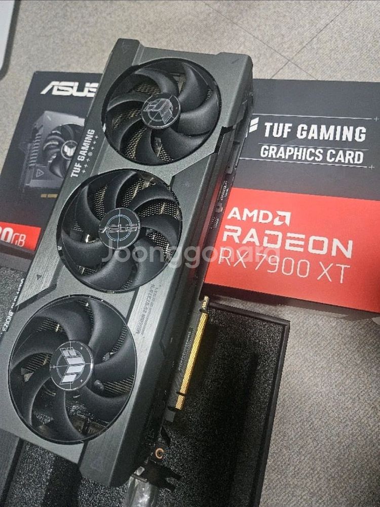 아수스 7900xt 터프 (25년 1월 생산)--0