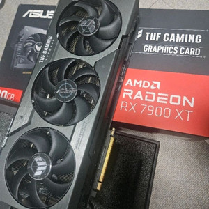 아수스 7900xt 터프 (25년 1월 생산)