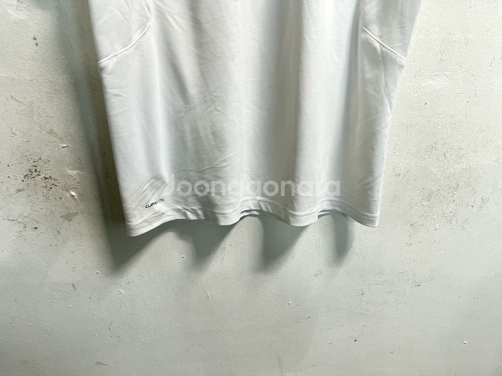 100 아디다스 기능성 스판 반팔 카라티--4