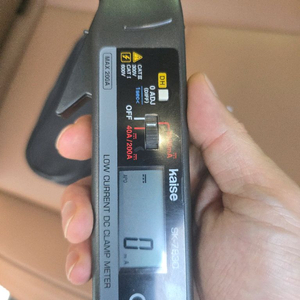 카이세 SK-7830 소전류 DC 클램프 미터 암전류