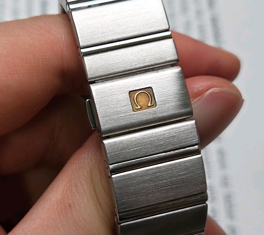 오메가 컨스틸레이션 별로고 칼침핸즈 블랙검판 쿼츠 브레 이미지