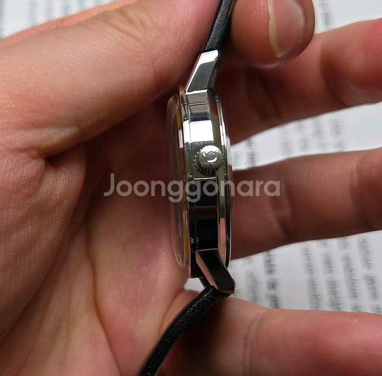 빈티지 오메가 제네브 데이데이트 진노랭이 오토매틱 드레--5