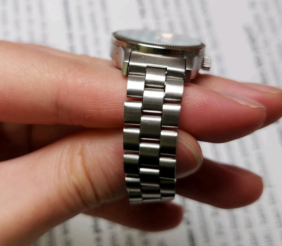 빈티지 부로바 데이데이트 민트 코인베젤 오토매틱 통줄