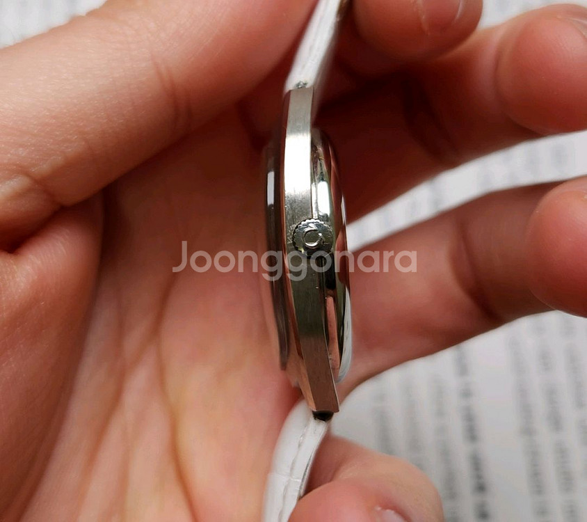 빈티지 오메가 드빌 그린헐크 C쉐잎 싱글데이트 오토매틱--8